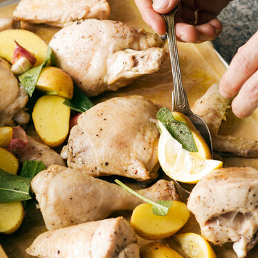 Zitronenhähnchen Zitronenhähnchen