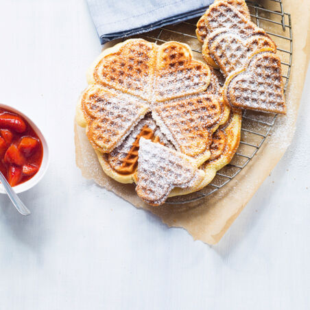 Knusprige Waffeln Knusprige Waffeln