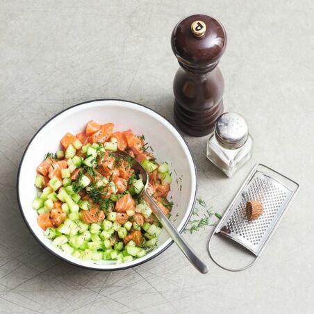 Quiche mit Gurke, Dill und Lachs Quiche mit Gurke, Dill und Lachs