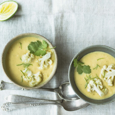 Blumenkohl-Ingwer-Suppe Blumenkohl-Ingwer-Suppe