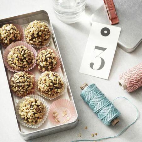 Schoko-Mandel-Pralinen Schoko-Mandel-Pralinen