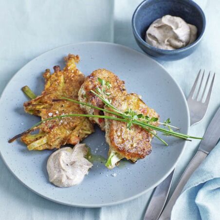 Roggen-Gemüse-Puffer Roggen-Gemüse-Puffer