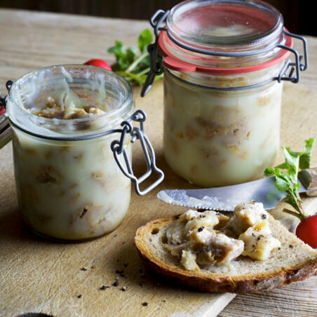 Eingemachtes Schweinefleisch Eingemachtes Schweinefleisch