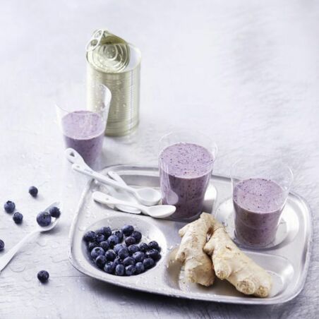 Heidelbeer-Smoothie mit Ingwer Heidelbeer-Smoothie mit Ingwer