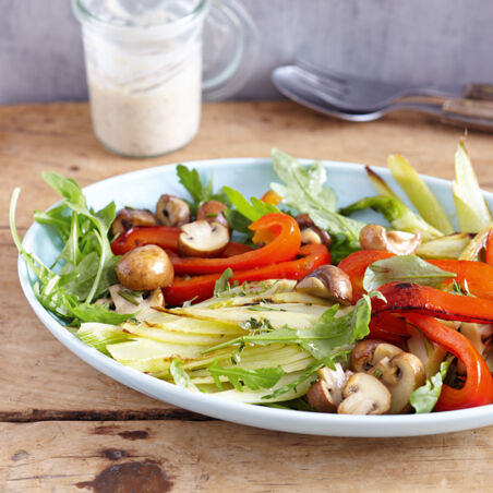 Antipasti mit Bohnendip Antipasti mit Bohnendip