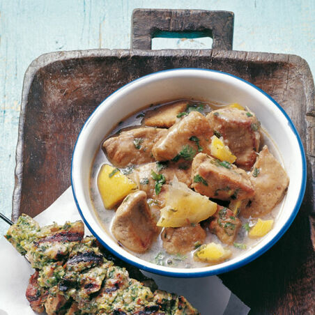 Kalbsleber mit Zitronen-Kräuter-Sauce Kalbsleber mit Zitronen-Kräuter-Sauce