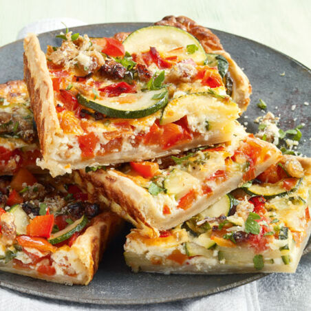 Gemüse-Tarte mit Feigen-Gremolata Gemüse-Tarte mit Feigen-Gremolata