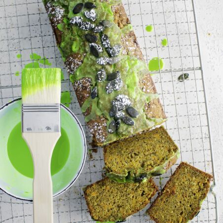 Grüner Kürbiskuchen Grüner Kürbiskuchen