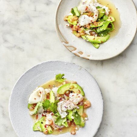 Kabeljau-Ceviche mit Avocado Kabeljau-Ceviche mit Avocado