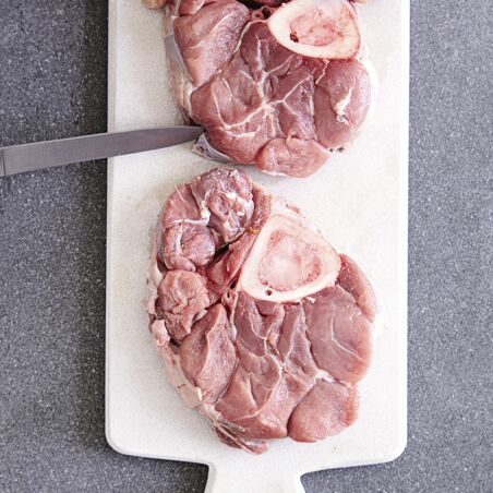 Kalbsbeinscheiben-Tajine Kalbsbeinscheiben-Tajine