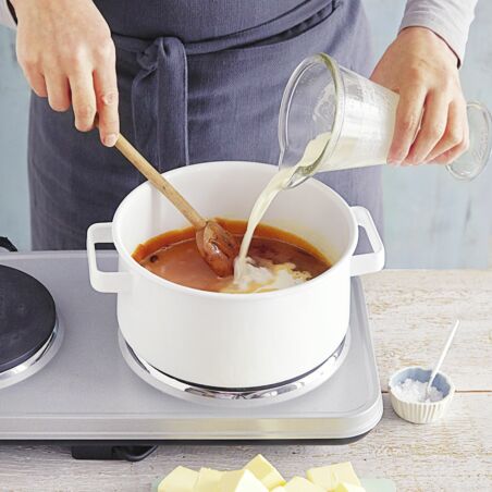 Karamell mit Fleur de Sel Karamell mit Fleur de Sel