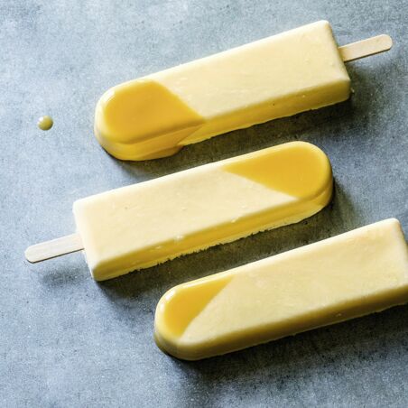 Karamell-Eis mit Meersalz Karamell-Eis mit Meersalz