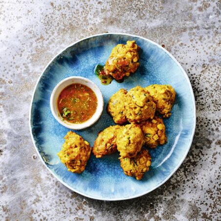 Würzige Maisküchlein Würzige Maisküchlein