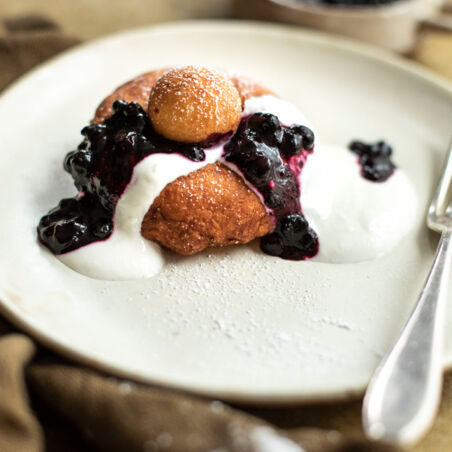 Topfenknödel_Papanasi Topfenknödel_Papanasi