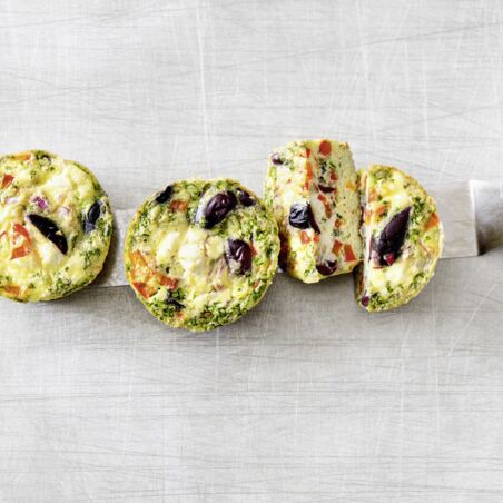 Griechische Rührei-Muffins Griechische Rührei-Muffins