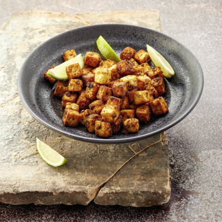 Gebratener Paneer Gebratener Paneer