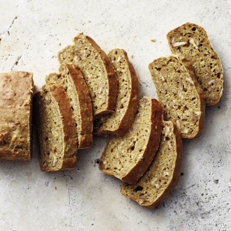 Bananenbrot mit Haferflocken Bananenbrot mit Haferflocken