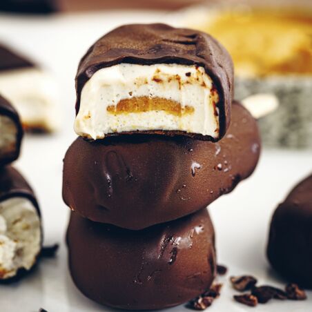 Mini-Magnum mit Erdnussmus Mini-Magnum mit Erdnussmus