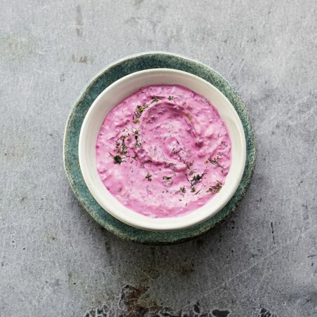 Rote-Bete-Raita Rote-Bete-Raita