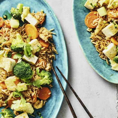 Fried Rice mit Tofu Fried Rice mit Tofu