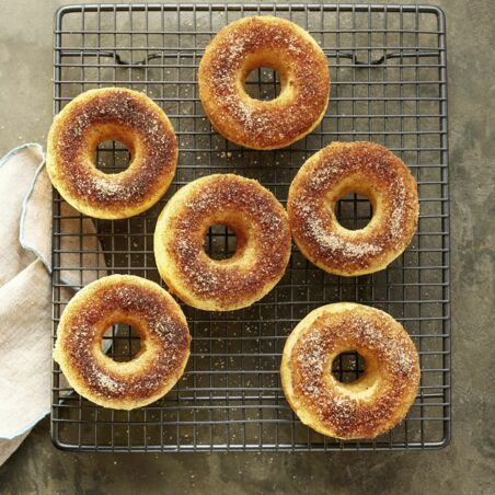 Apfel-Zimt-Donuts Apfel-Zimt-Donuts