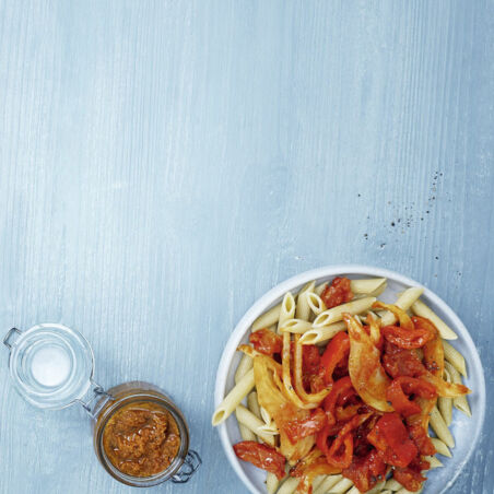 Pasta mit Fenchel Paprika Sauce Pasta mit Fenchel Paprika Sauce