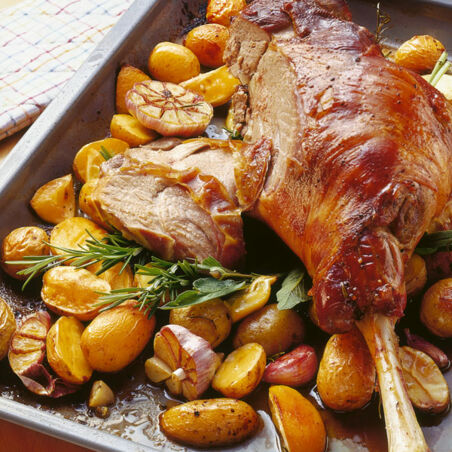 Klassische Lammkeule Klassische Lammkeule