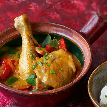 Rotes Thai-Hühnercurry Rotes Thai-Hühnercurry
