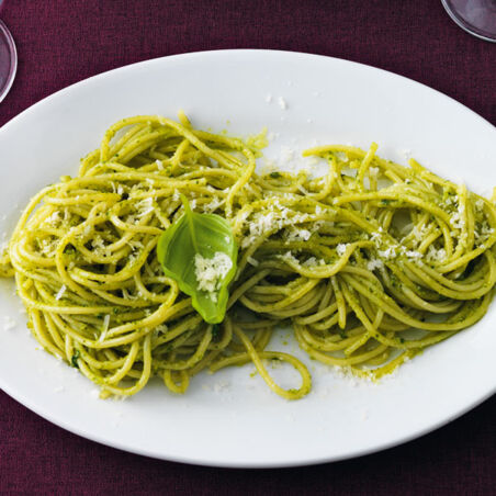 Nudeln mit Pesto Nudeln mit Pesto