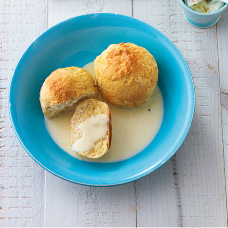 Rohrnudeln mit Vanillesauce Rohrnudeln mit Vanillesauce