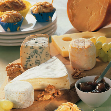 Gemischte Käseplatte Gemischte Käseplatte