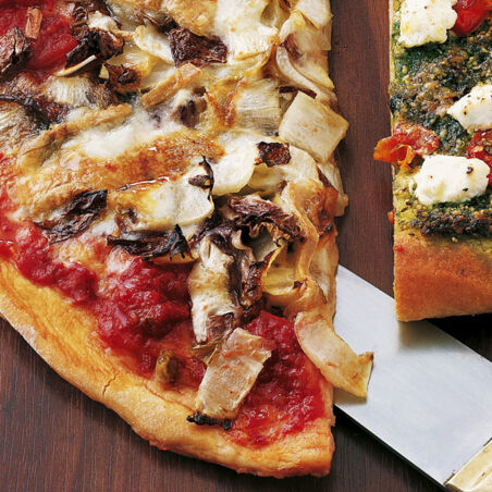 Radicchio-Chicorée-Pizza Radicchio-Chicorée-Pizza
