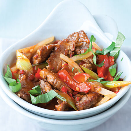 Schweinefilet aus dem Wok Schweinefilet aus dem Wok