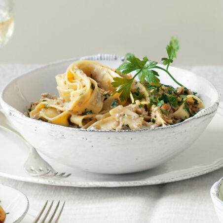 Walnuss-Steinpilz-Bolognese Walnuss-Steinpilz-Bolognese