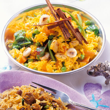 Gewürzreis mit Gemüse Gewürzreis mit Gemüse