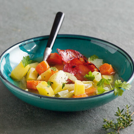 Steckrübeneintopf mit Chorizo Steckrübeneintopf mit Chorizo