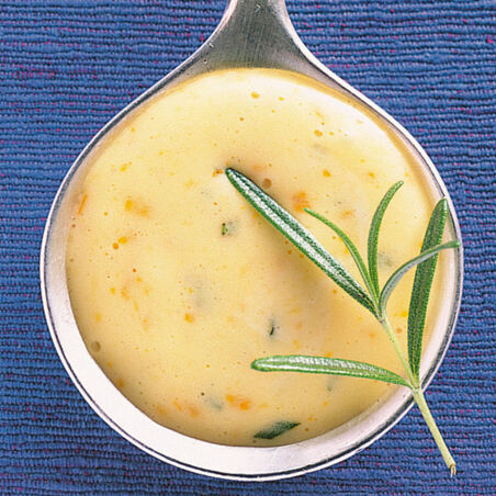 Rosmarin-Hollandaise zu Spargel Rosmarin-Hollandaise zu Spargel