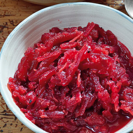 Rote-Bete-Meerrettich-Relish Rote-Bete-Meerrettich-Relish