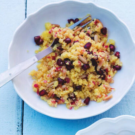 Couscous-Salat mit Granatapfel Couscous-Salat mit Granatapfel