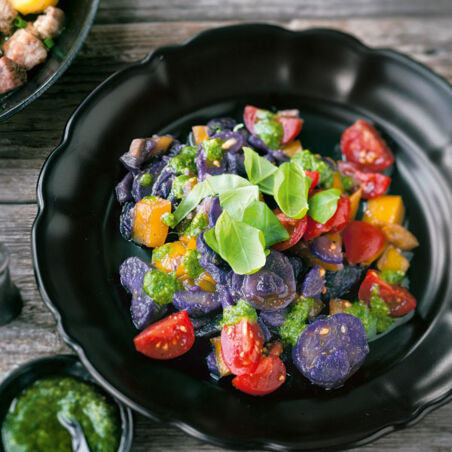Blauer Kartoffelsalat Blauer Kartoffelsalat