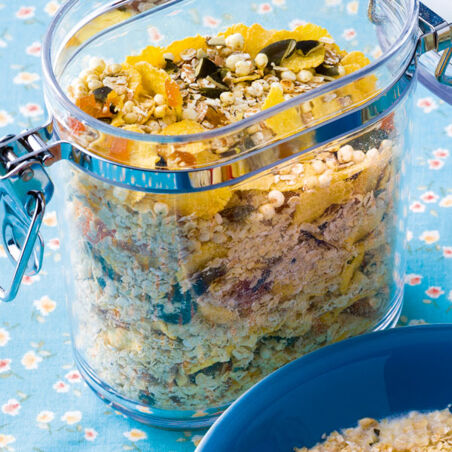 Grundrezept Müslimischung Grundrezept Müslimischung