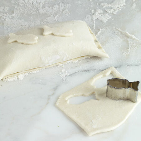 Kräuterlachs im Blätterteig Kräuterlachs im Blätterteig