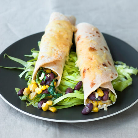 Enchiladas mit Spinat Enchiladas mit Spinat