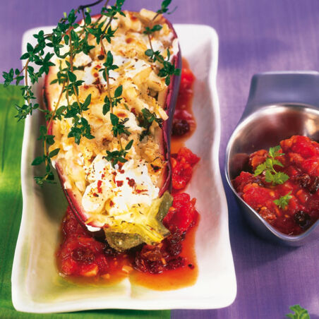 Gefüllte Auberginen Gefüllte Auberginen