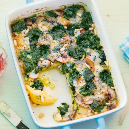 Gratinierte Polenta Gratinierte Polenta