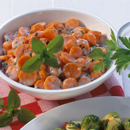 Junges Möhrengemüse Junges Möhrengemüse