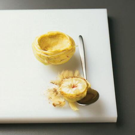 Artischockenböden mit Mandel-Paste Artischockenböden mit Mandel-Paste