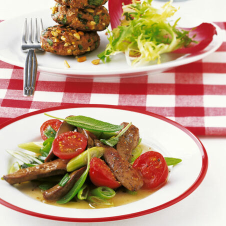 Leber mit Salbei Leber mit Salbei