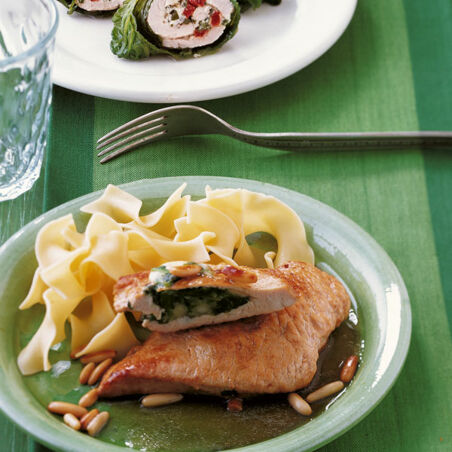 Putenschnitzel mit Mozzarella Putenschnitzel mit Mozzarella