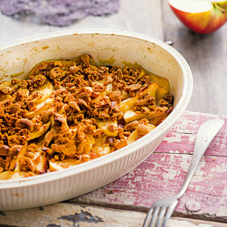 Apfel-Amarettini-Gratin Apfel-Amarettini-Gratin
